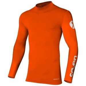 Maillot enfant SEVEN Zero Compressions Orange Fluo