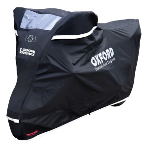 Housse de protection extérieur OXFORD Stormex noir - moto / scooter - L