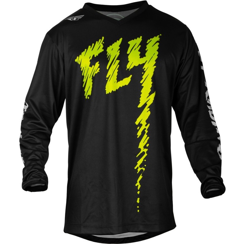 Maillot enfant FLY RACING 2024 F-16 Noir Maillot enfant FLY RACING 2024 F-16 Noir