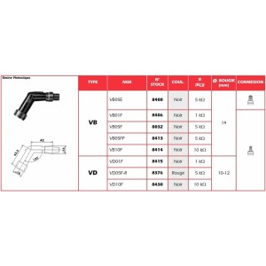 Anti-parasite NGK - VB10F