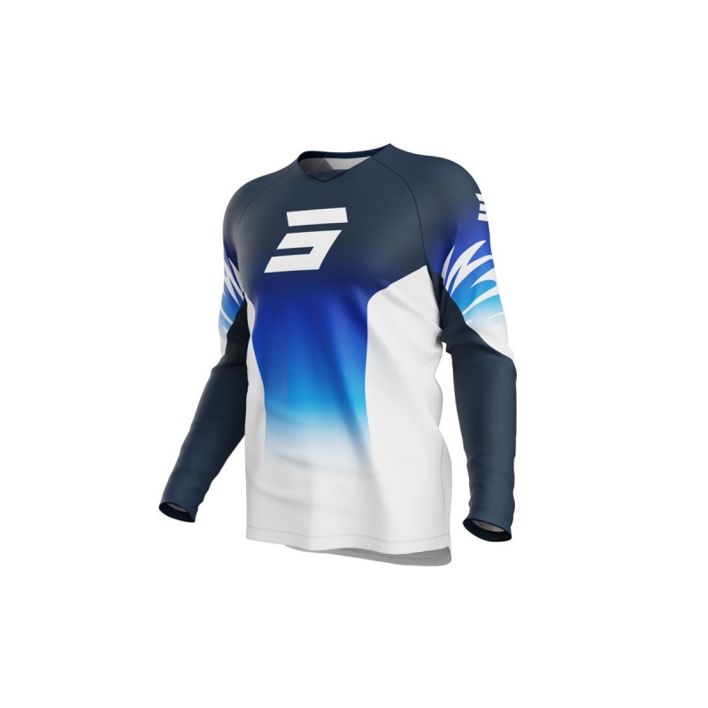 Maillot enfant SHOT 2025 Draw X-Trem Bleu Maillot enfant SHOT 2025 Draw X-Trem Bleu