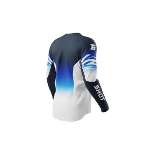 Maillot enfant SHOT 2025 Draw X-Trem Bleu