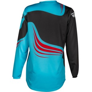 Maillot enfant FLY RACING 2025 F-16 Bleu Rouge