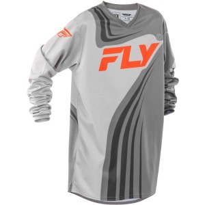 Maillot enfant FLY RACING 2025 F-16 Gris Orange