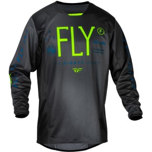 Maillot enfant FLY RACING 2024 Kinetic Prodigy Noir Vert