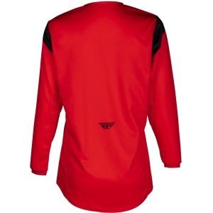 Maillot enfant FLY RACING 2025 Kinetic Stoke Rouge
