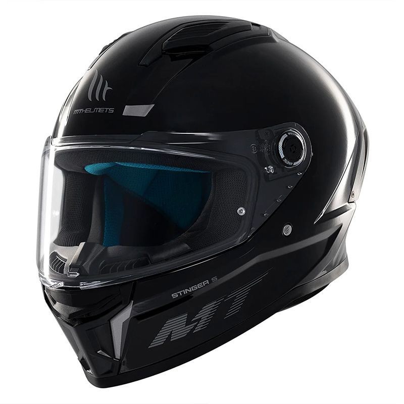 Casque MT STINGER Uni Noir Brillant