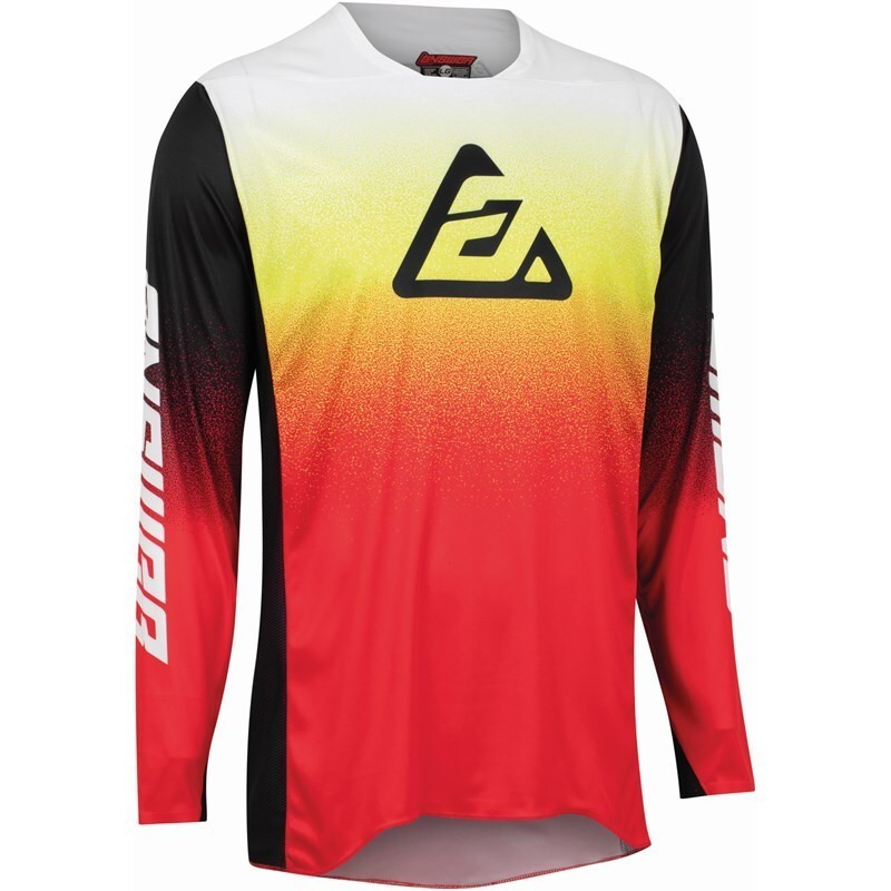 Maillot ANSWER A22 Elite Proline Ombre Rouge Jaune Maillot ANSWER A22 Elite Proline Ombre Rouge Jaune
