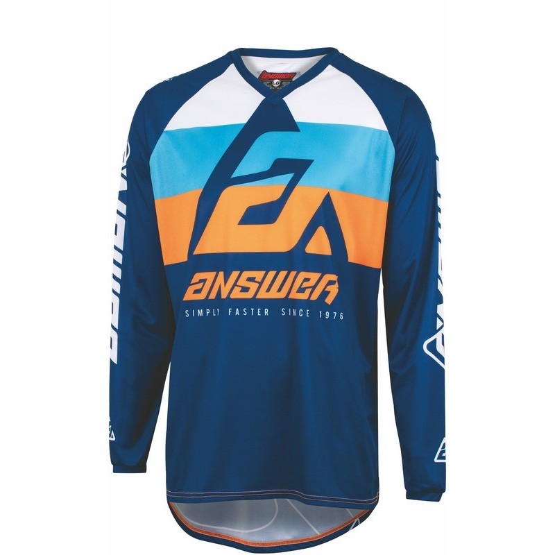 Maillot ANSWER Syncron CC Bleu Maillot ANSWER Syncron CC Bleu