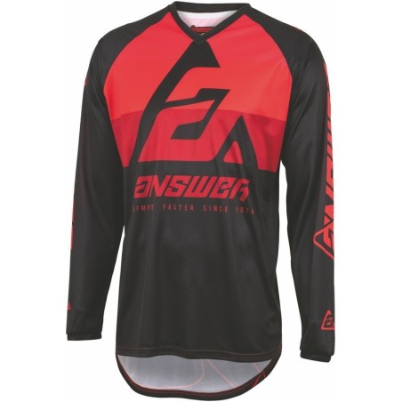 Maillot ANSWER Syncron CC Noir