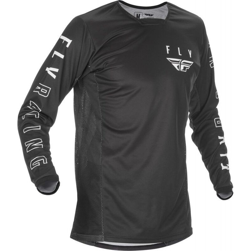 Maillot enfant FLY RACING 2021 Kinetic K121 Noir Blanc Maillot enfant FLY RACING 2021 Kinetic K121 Noir Blanc