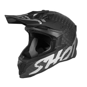 Casque SHOT 2025 Lite Solid Carbon Silver