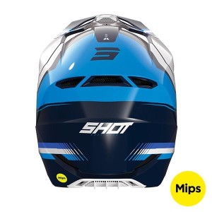 Casque SHOT 2023 Race Tracer Bleu Brillant