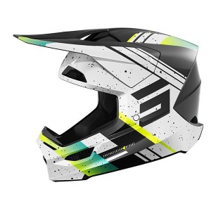 Casque SHOT 2025 Mirage Bleu Jaune