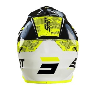 Casque SHOT 2022 Furious Camo Neon Jaune