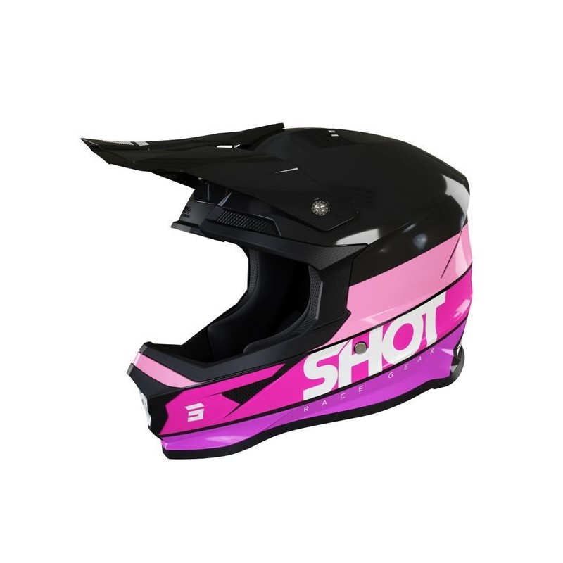 Casque SHOT 2022 Furious Story Rose