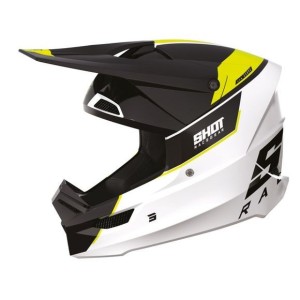 Casque SHOT 2023 Furious Scope Jaune Glossy