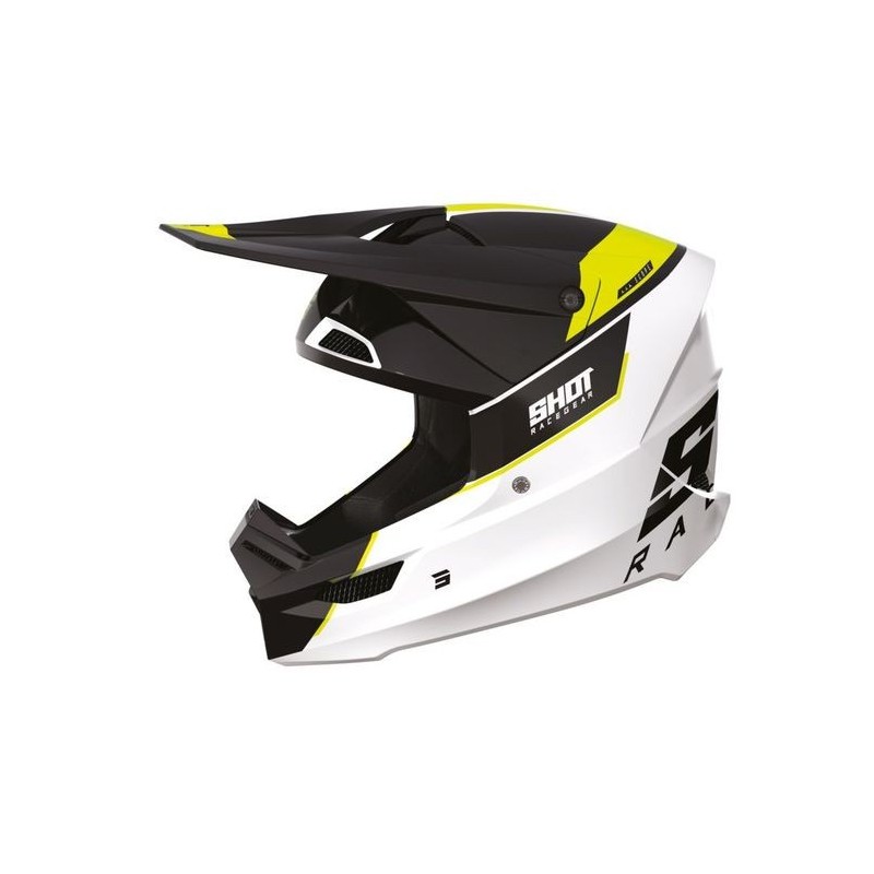 Casque SHOT 2023 Furious Scope Jaune Glossy