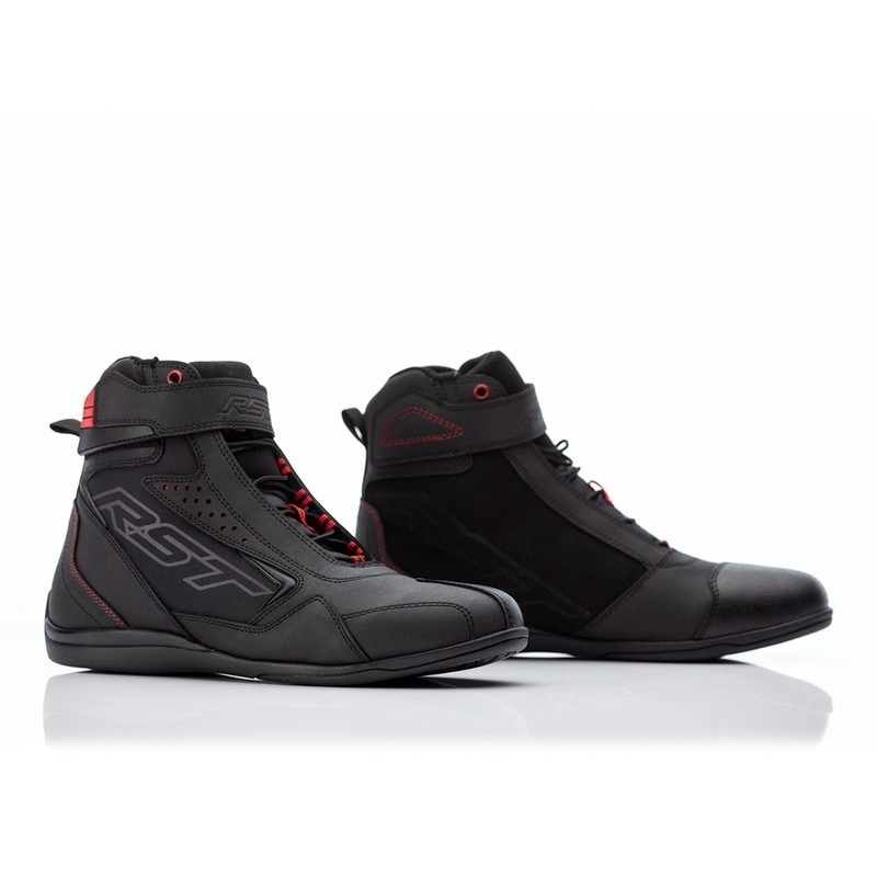 Baskets femme RST Frontier Noir Rouge Baskets femme RST Frontier Noir Rouge