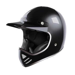 Casque STORMER Crossroad Noir Brillant