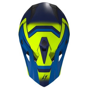 Casque STORMER Dust Madness Bleu Jaune