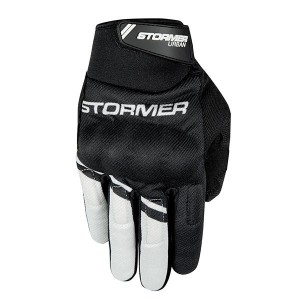 Gants STORMER Urban Noir Blanc