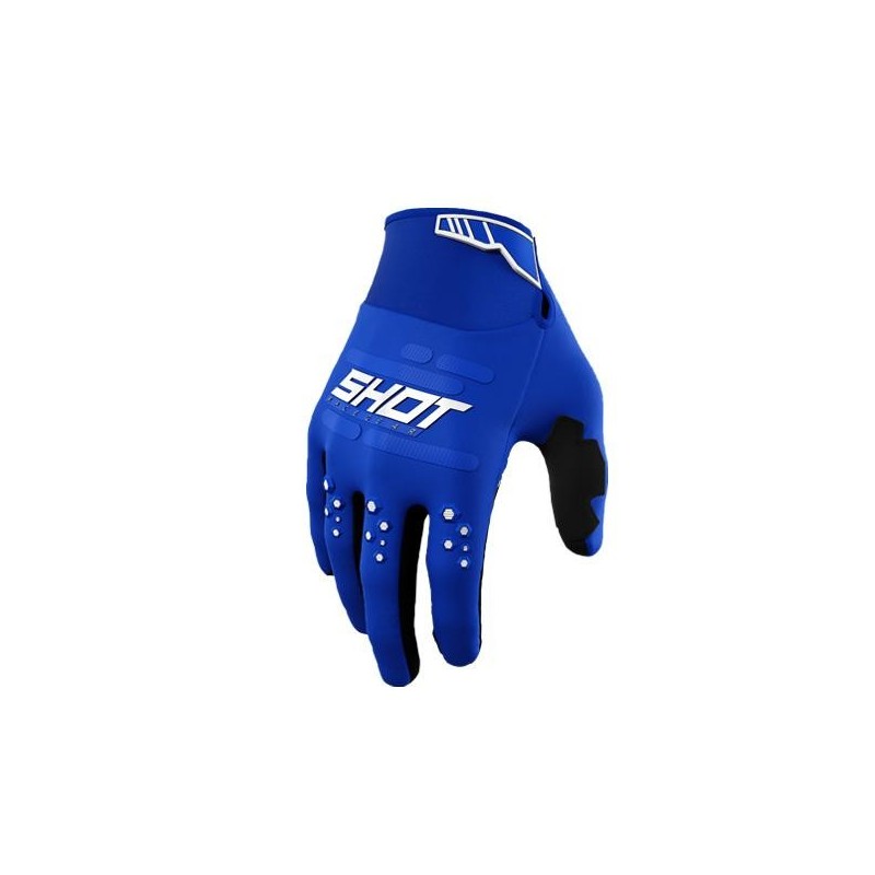 Gants SHOT 2025 Vision Tech CE Bleu