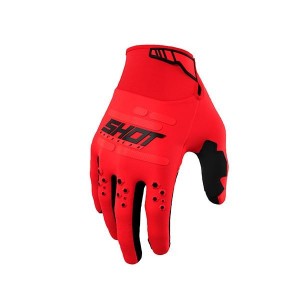 Gants SHOT 2025 Vision Tech CE Rouge