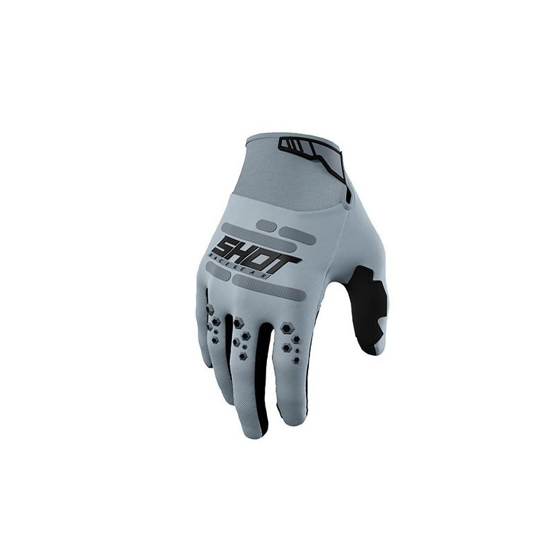 Gants SHOT 2025 Vision Tech CE Gris