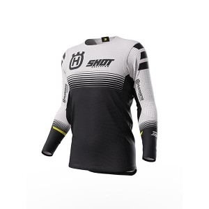 Maillot SHOT 2023 Aerolite Husqvarna Noir
