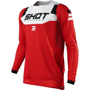 Maillot SHOT 2023 Contact Chase Rouge