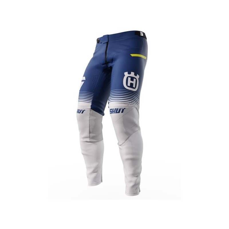 Pantalon SHOT 2023 Aerolite Husqvarna Limited Edition Bleu