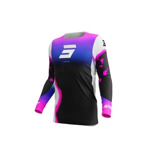 Maillot SHOT 2025 Aerolite Astral Bleu Rose