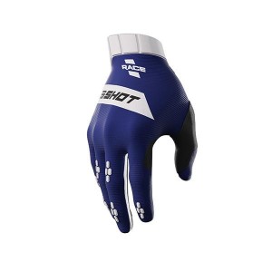 Gants SHOT Race Bleu