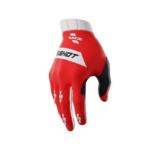 Gants SHOT Race Rouge