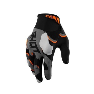 Gants SHOT 2025 Drift Camo Neon Orange