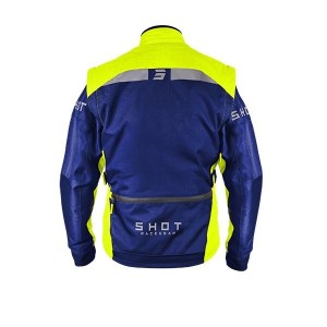 Veste Enduro SHOT 2025 Racetech Bleu Jaune