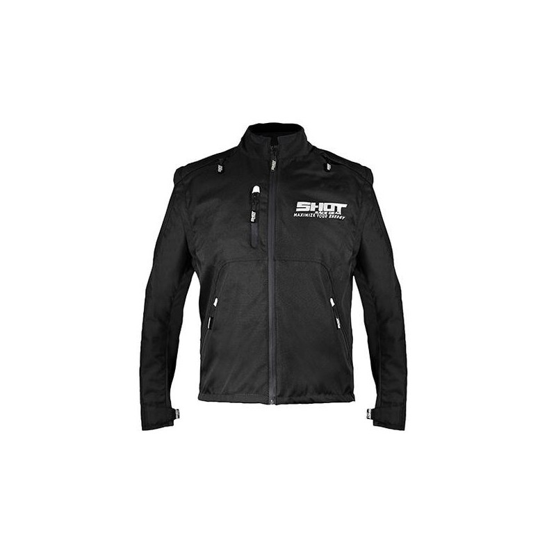 Veste Enduro SHOT 2025 Contact Noir Blanc