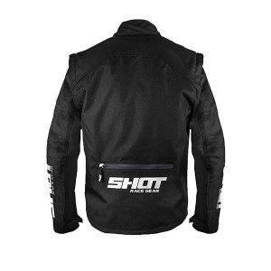 Veste Enduro SHOT 2025 Contact Noir Blanc