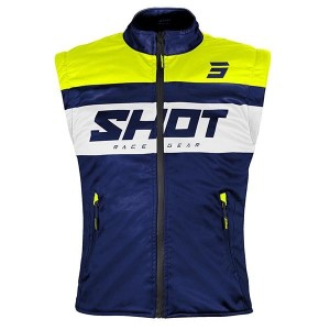 Veste SHOT 2025 Bodywarmer Bleu Jaune