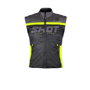 Veste SHOT 2025 Bodywarmer Lite 2.0 Noir Jaune