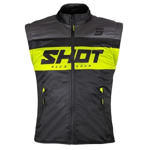 Veste SHOT 2025 Bodywarmer Jaune