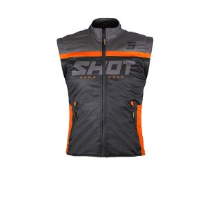 Veste SHOT 2025 Bodywarmer Lite 2.0 Noir Orange