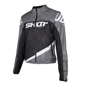 Veste SHOT 2025 Softshell Lite Gris Noir