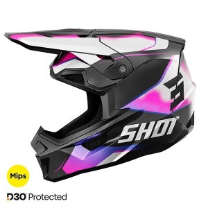 Casque SHOT 2026 Astral Bleu Rose