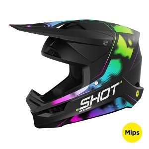 Casque SHOT 2026 Race Nitro Noir Mat