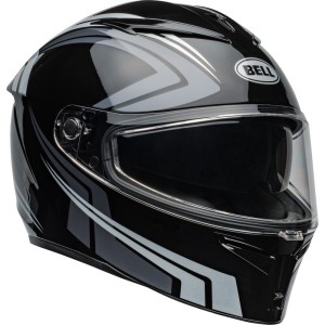 Casque BELL Lithium Jetstream Noir Gris