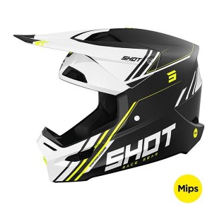 Casque SHOT 2026 Race Sprint Noir Jaune