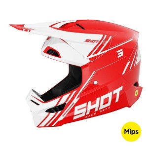 Casque SHOT 2026 Race Sprint Rouge