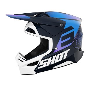 Casque SHOT Furious 2026 APEX Bleu
